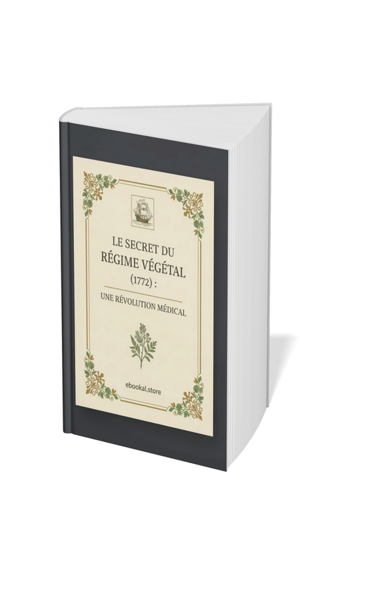 Le Secret du Régime Végétal (1772) : Une Révolution Santé du XVIIIe Siècle